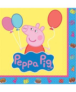 PEPPA PIG 1ST BEV NAPKINS