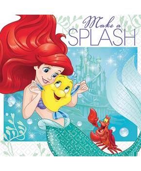 DISNEY ARIEL 1ST BEV NAPKINS