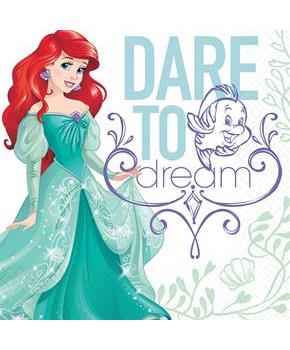 DISNEY ARIEL 1ST LUNCH NAPKINS
