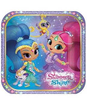 SHIMMER SHINE 1ST SQ PLATES 7I