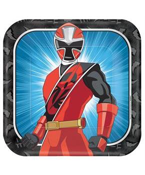 POWER RANGERS NS SQUARE PLATES