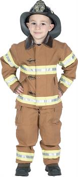Fire Fighter Tan With Hat To Costume