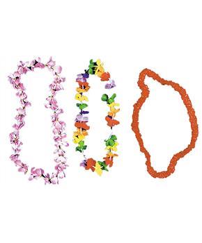 Silk Flower Leis