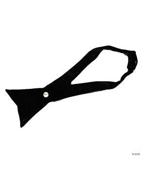 Black Cross Over Tie
