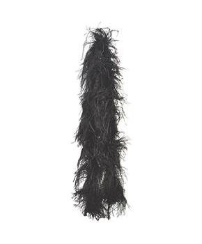 Boa Ostrich Black 2 Yds