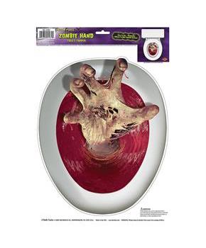 Zombie Hand Toilet Topper Peel N Place