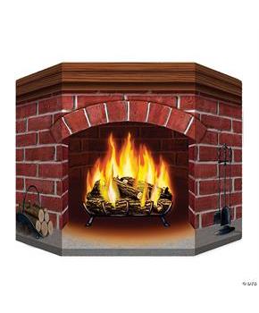 Brick Fireplace Standup