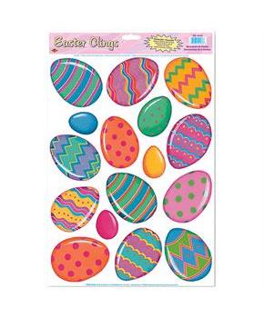 Bright Egg Window Clings