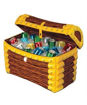 TREASURE CHEST COOLER INFLATABLE