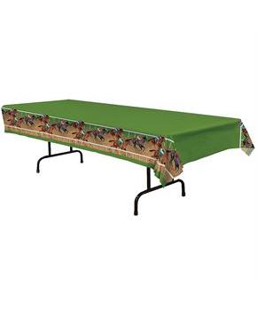 HORSE RACING TABLE COVER