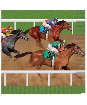 HORSE RACING NAPKINS LUNCHEON