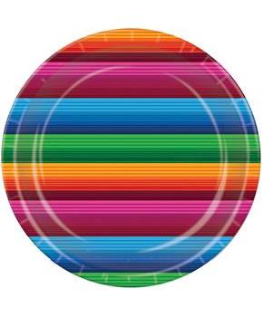 FIESTA PLATES 9IN 8PCS