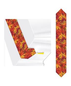 PRINTED FALL LEAF TABLE RUNNER