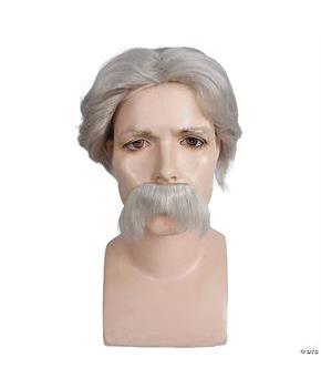 Mark Twain Wig & Mustache