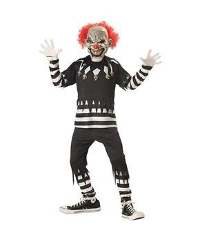 Creepy Clown Child Costume