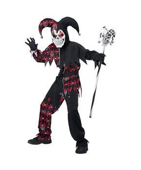Sinister Jester Child Costume