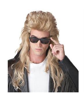 Rock Mullet Wig 80's