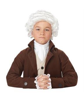 Colonial Man Wig Child