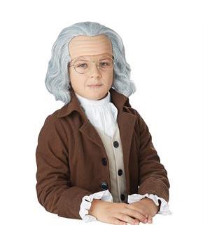 Benjamin Franklin Wig Child