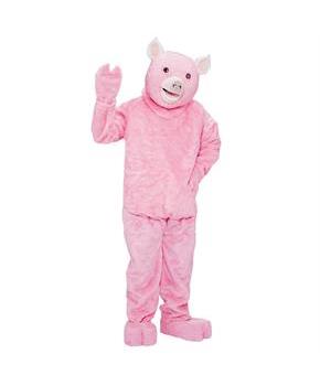 Adult Pig Mascot Costume