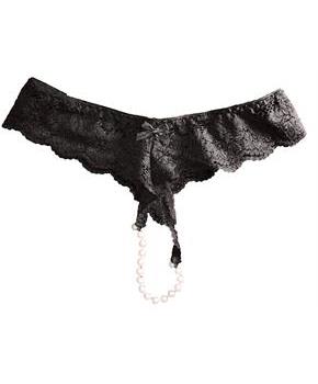 Low Rise Panty With Pearl Crotch