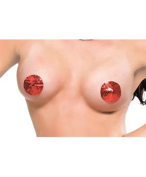 Red Round Shape Pasties