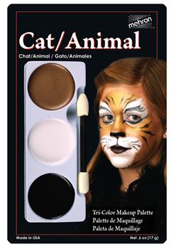 Tri Color Palette Cat Animal