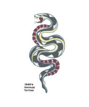 Tattoo Vintage Snake