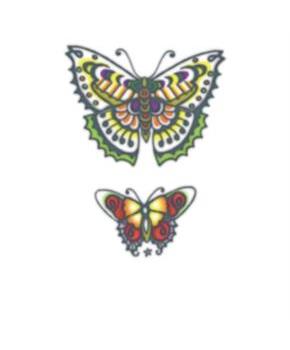 Tattoo Vintage Butterflies
