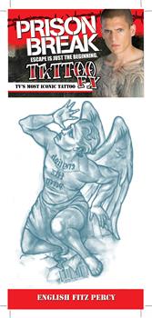 Prison Break Eng Fitz Percy Temporary Tattoo