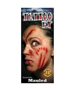 Mauled Trauma Tattoo