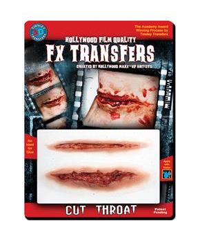 Cut Throat 3D Tattoos