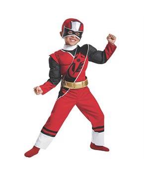 Red Ranger N Steel Costume
