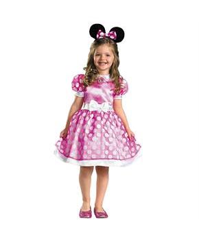 Girl's Pink Minnie Mouse Costume