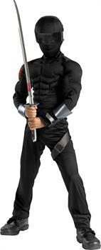 GI Joe Snake Eyes Boy's Costume