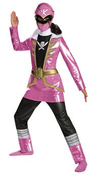 Girl's Pink Power Ranger Costume - CostumePub.com