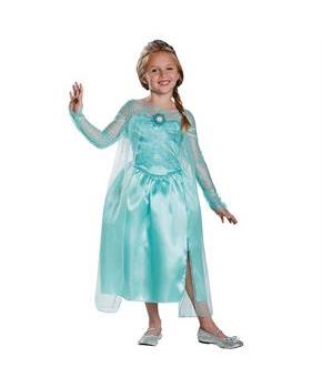 Girl's Frozen Elsa Snow Queen Costume