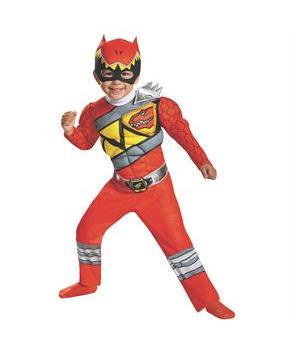 Red Ranger Dino Muscle Costume