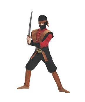 Boy's Ninja Warrior Costume