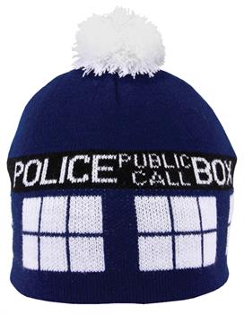 Tardis Pom Beanie