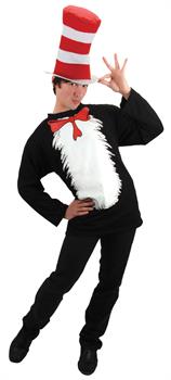 Adult Cat In Hat Costume Kit
