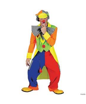 Men's Spanky Striped Clown Costume
