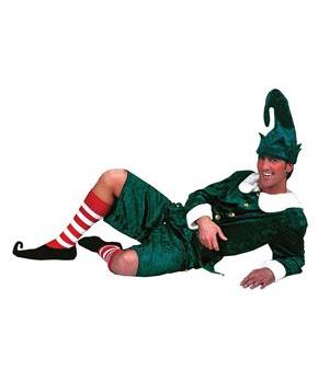 Holly Jolly Elf Man Ad Lg Costume