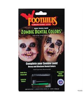 ZOMBIE DENTAL COLR FOR KIDS