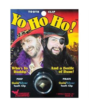 PIMP/PIRATE GOLD TOOTH CARDED