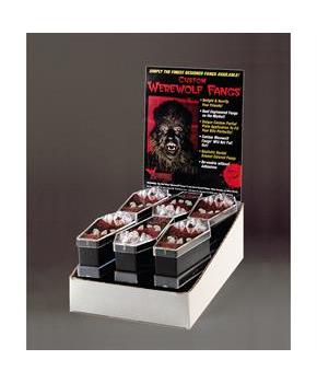 WEREWOLF FANGS DISPLAY
