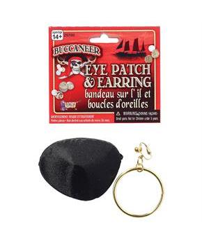 Pirate Patch And Earring