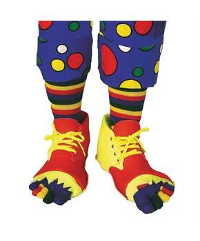 Clown Shoes with Socks - CostumePub.com