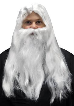 Merlin Wig and Beard