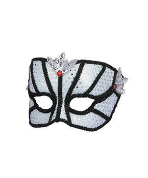 Silver Venetian Mask